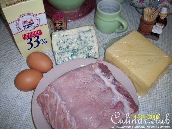 свиная корейка по-милански