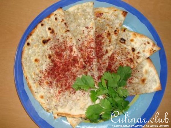 Кутабы с мясом быстрые