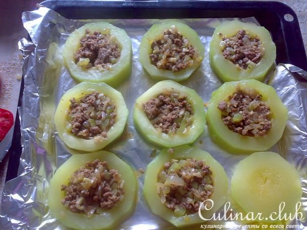 Кабачки фаршированные