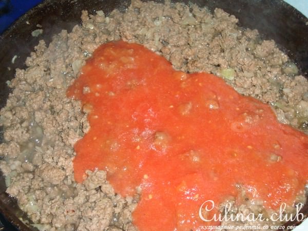Лазанья с мясом, тесто для лазаньи.