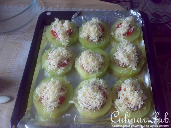 Кабачки фаршированные