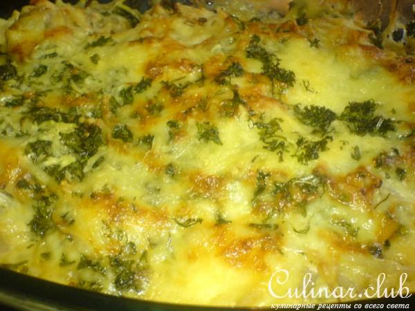 Мясо, соя и сырная корочка