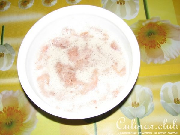 Куриные грудки с яблоками и черносливом