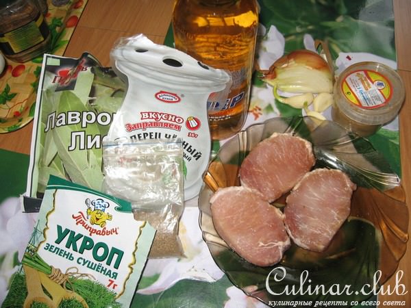 Карбонад в пиве
