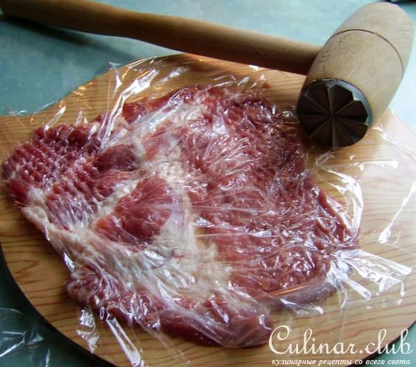 Мясные рулетики "а ля голубцы"