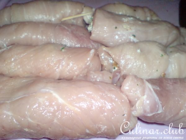 Рулетики из свинины по-итальянски