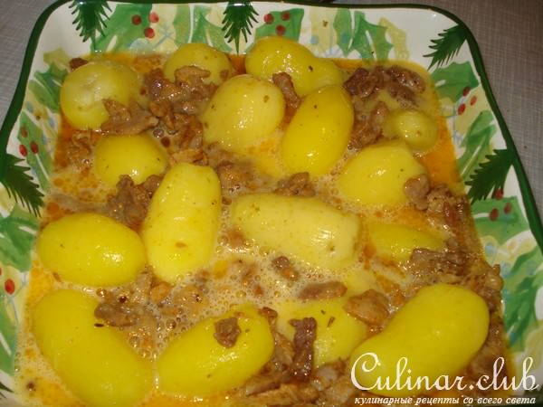Картофель с мясом
