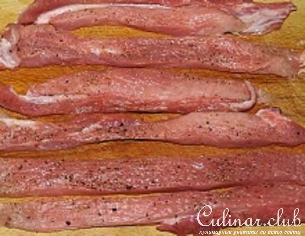 Рулетики свинские, сложносочиненные
