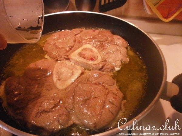Говяжья голень по - милански ( Ossobuco аlla milanese)