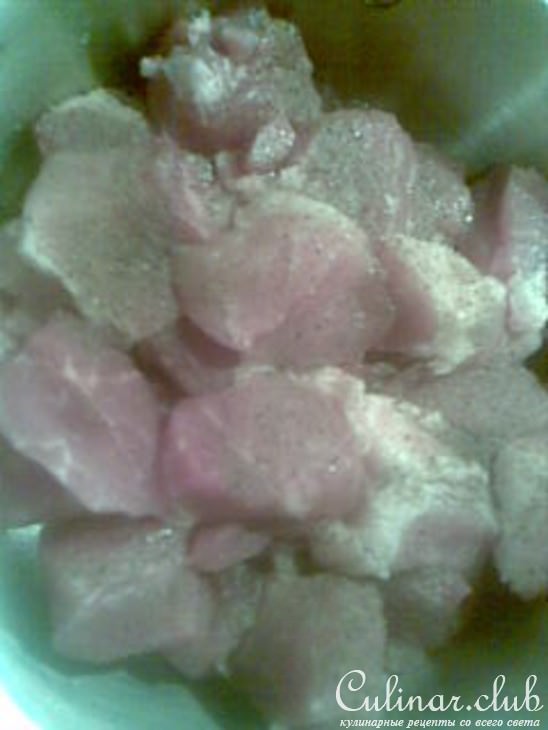 Шашлык в луковом маринаде