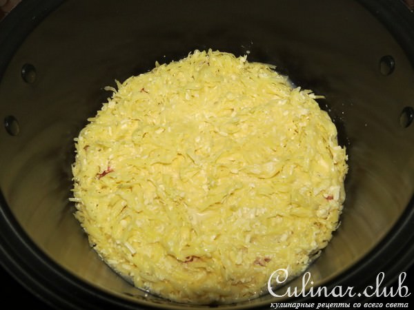 Мясная запеканка с картофелем