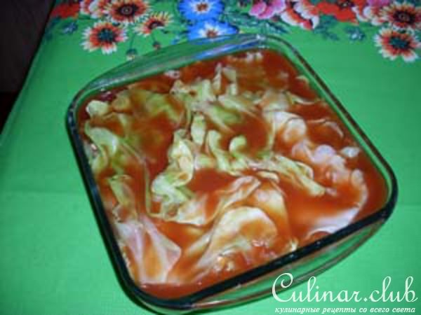 Капуста Каталонская (с фаршем)