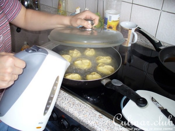 Манты из СКОВОРОДЫ ( вариант)