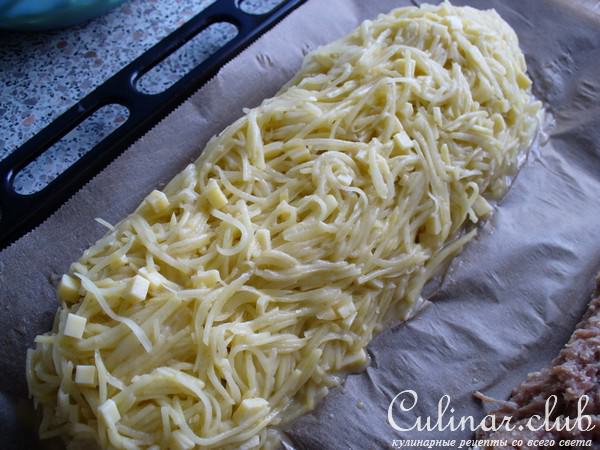 Фарш в картофельной шубке