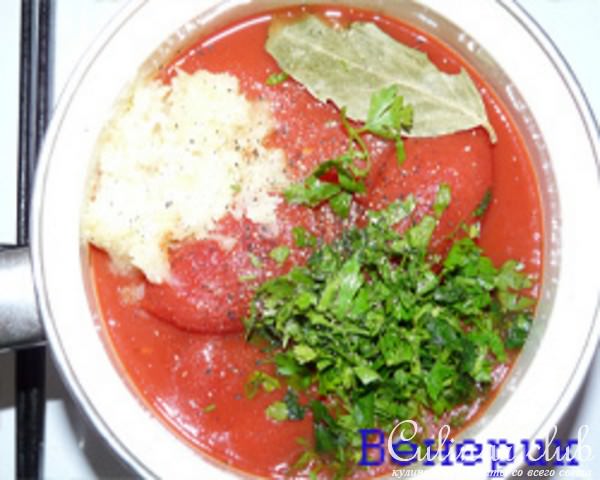 Макароны с мини-фрикадельками