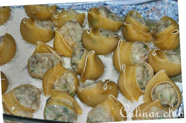 Ракушки с "Сибирской смесью"