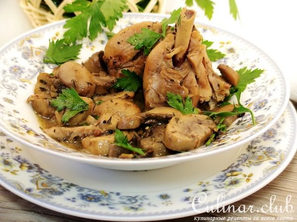 Курица с грибами ( Тест –драйв)