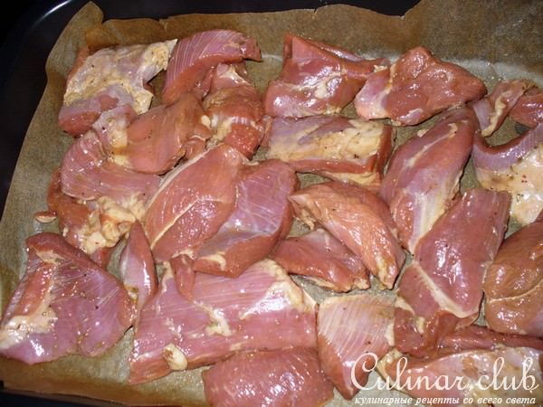 Индюшачье мясо на соевом соусе ( возможно вариант)