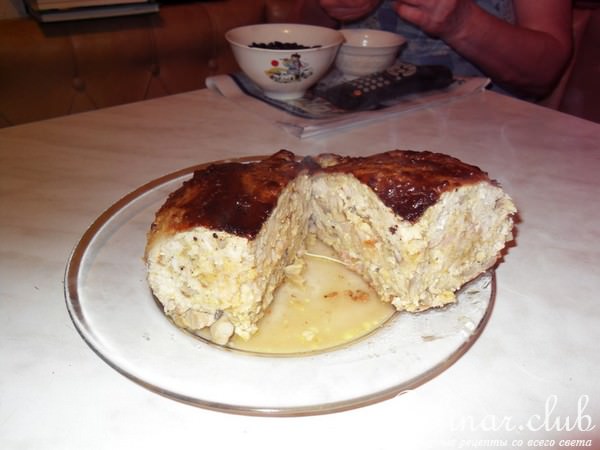 Фаршированная курочка