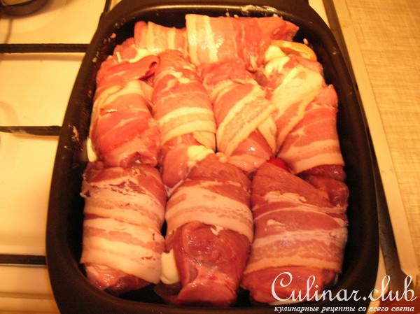Индюшачьи рулетики (мой вариант)