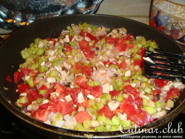 Овощное рагу с курочкой