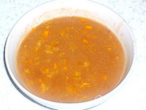 Курица под апельсиновым соусом