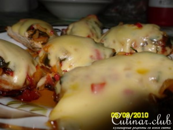А-ля "Курочка по-французски"