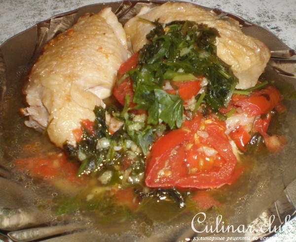 Курица по-грузински,рецепт Галины Волчек