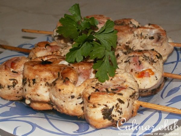Куриный шашлык "Кучерявый"
