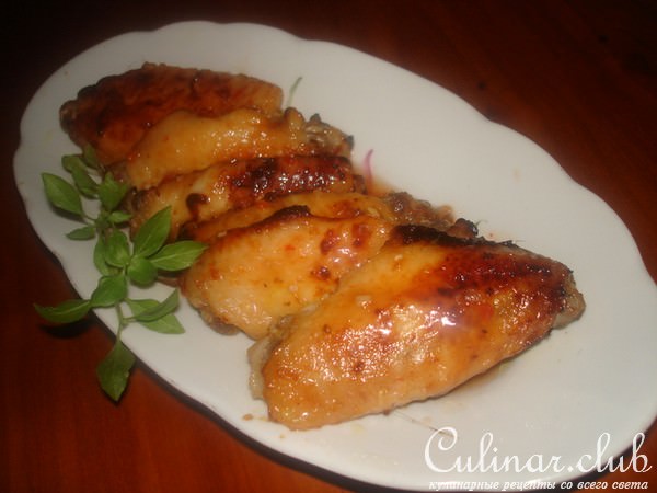 Липкая курочка в Тайском стиле