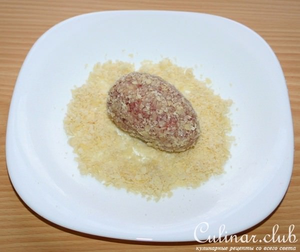 Мясные мини-зразы с сырной начинкой с рисом Басмати MIX и овощами "Птичье гнездо" за 20 минут