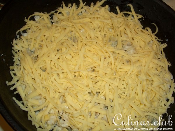 Рыба в хлебно-сырном соусе