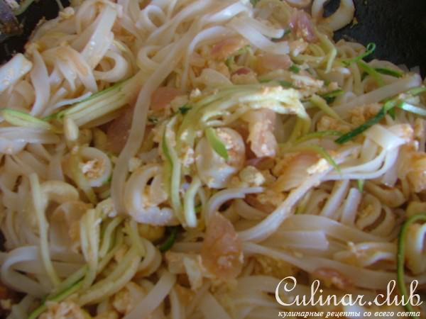 Кальмары Pad Thai
