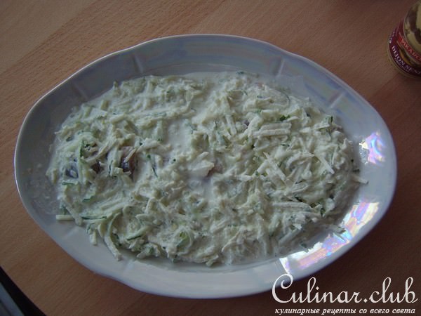 Сельдь под сметанным соусом