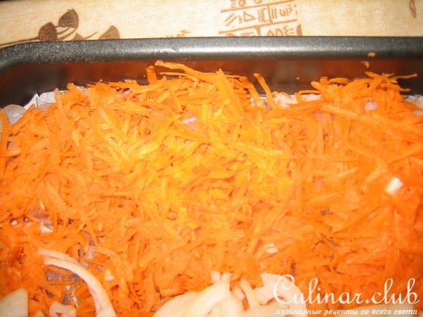 Рыбная запеканка "под дождём"