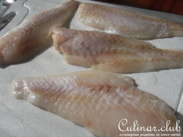 Морской окунь со сметаной и лаймом