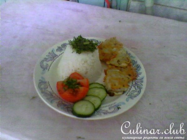 Рыба с майонезом жареная