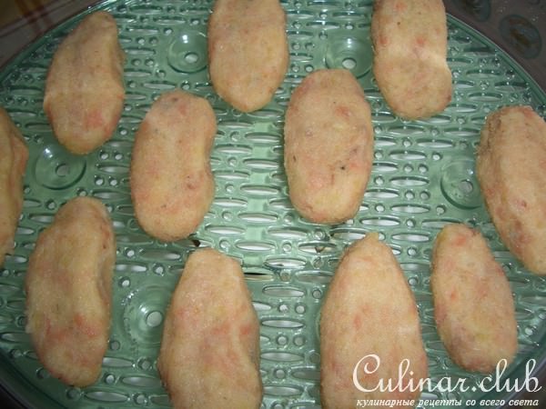 Котлеты из рыбы с картофелем