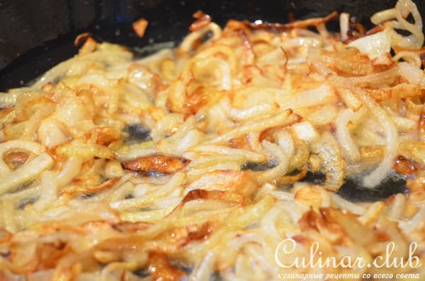 Плов с куриными сердечками