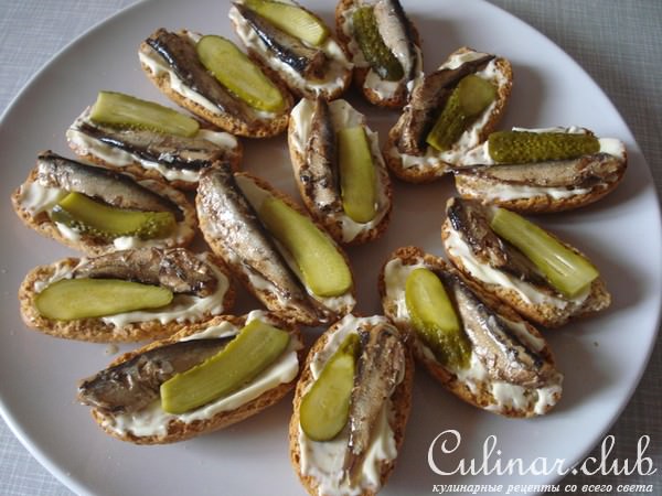 Классная закуска за 5 минут.