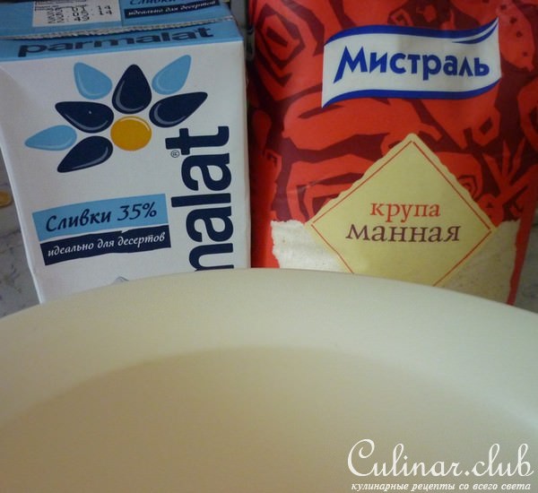 Манная каша по-новому