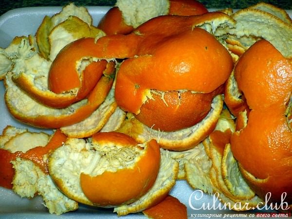 Джем из мандариновых корочек