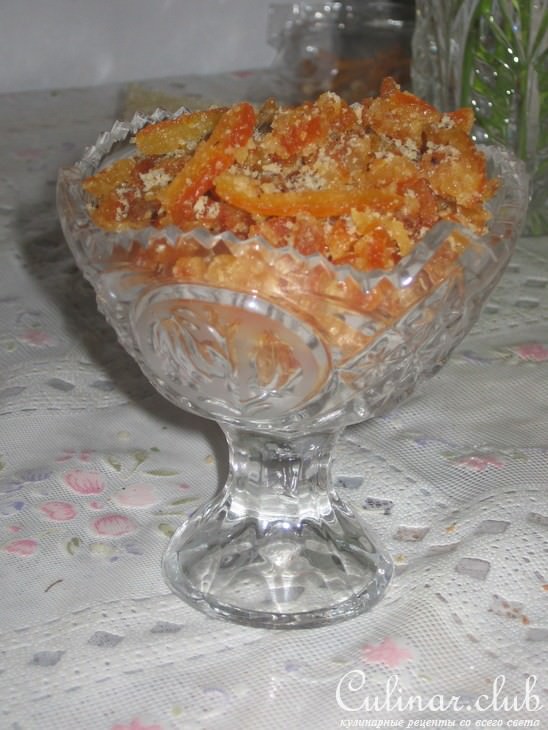Апельсиновые цукаты