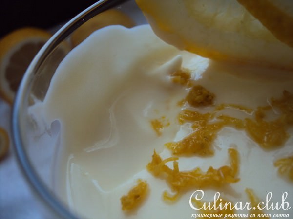 Освежающий лимонный десерт (Lemon posset)