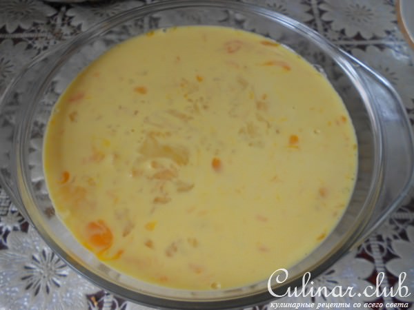 Запечённая пшенная каша с тыквой