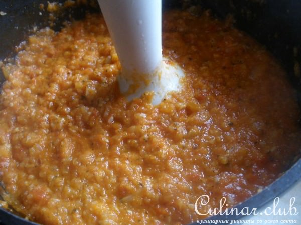 Кабачки, фаршированные перловкой