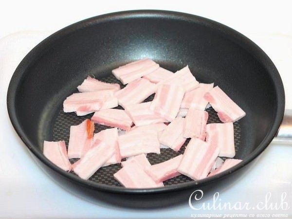 Каша пшённая со шкварками