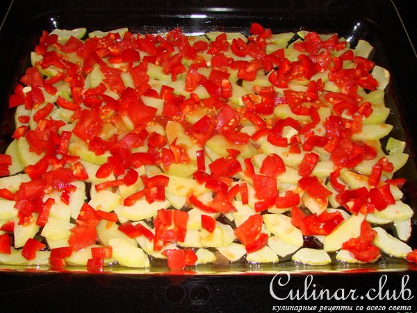 Цуккини приготовленные в духовке ( очень вкусно)