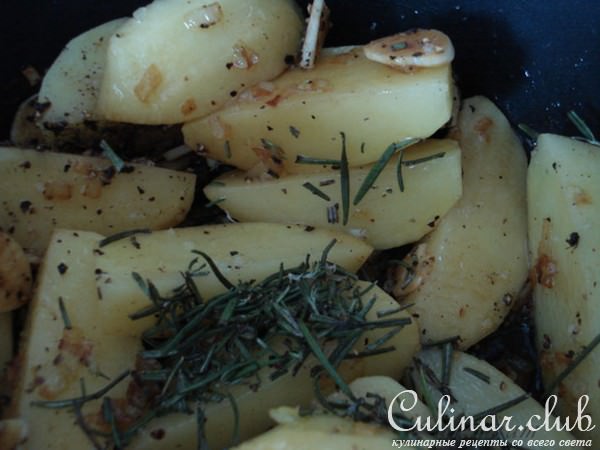 КАРТОФЕЛЬ с розмарином и чесноком - три попытки!