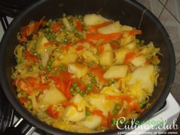 ОВОЩНОЕ РАГУ (постный вариант)